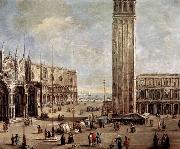 Antonio Stom View of the Piazza San Marco from the Procuratie Vecchie France oil painting artist
